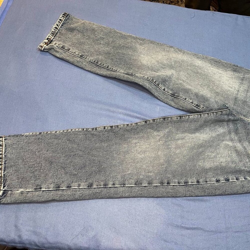 BP. 90s High Rise Straight Leg Acid Wash Jeans Blue Denim – Size 25 – NWOT - Picture 11 of 14